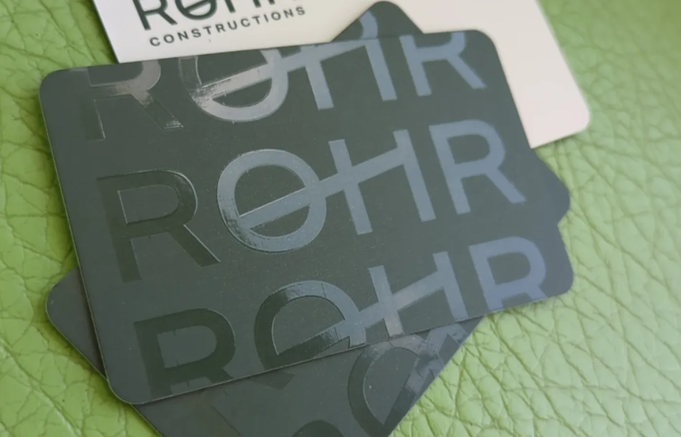 Premium business card printing by EcoExpress on the Gold Coast